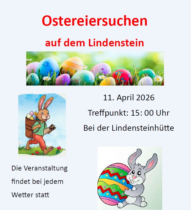 Ostereiersuchen 2026