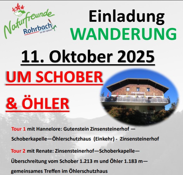 bild wanderung um schober oehler
